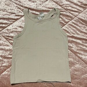 H&M Light Beige Tank Top